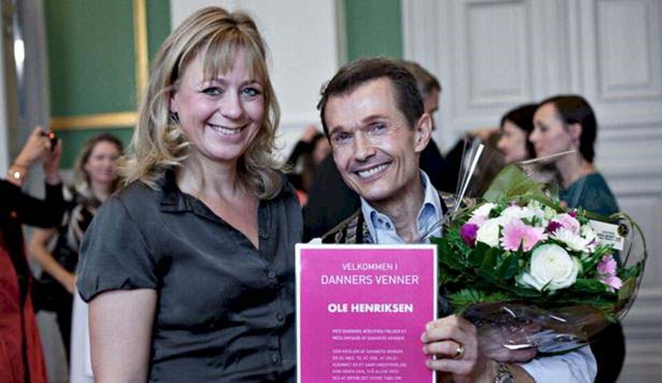 Ole Henriksen fejret i Danmark