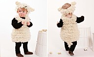Strik selv får-kostume til børn: Sådan gør du trin for trin