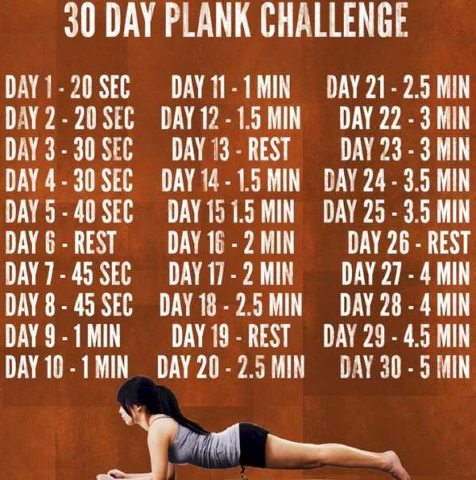 plank challenge