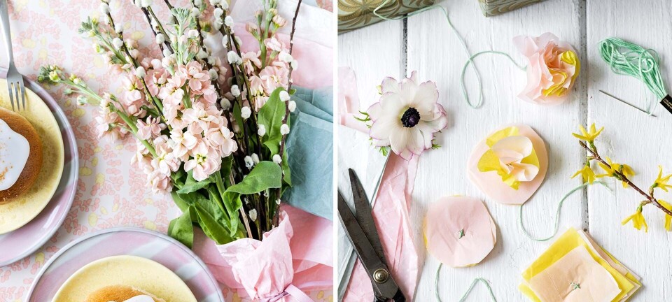 En helt anden slags fastelavnsris: Pynt op med farverige blomster