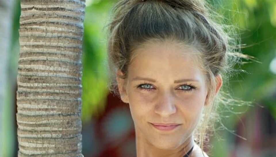 Anna havde også rimelig lyst hår, da vi så hende i Paradise Hotel (Foto: TV3)
