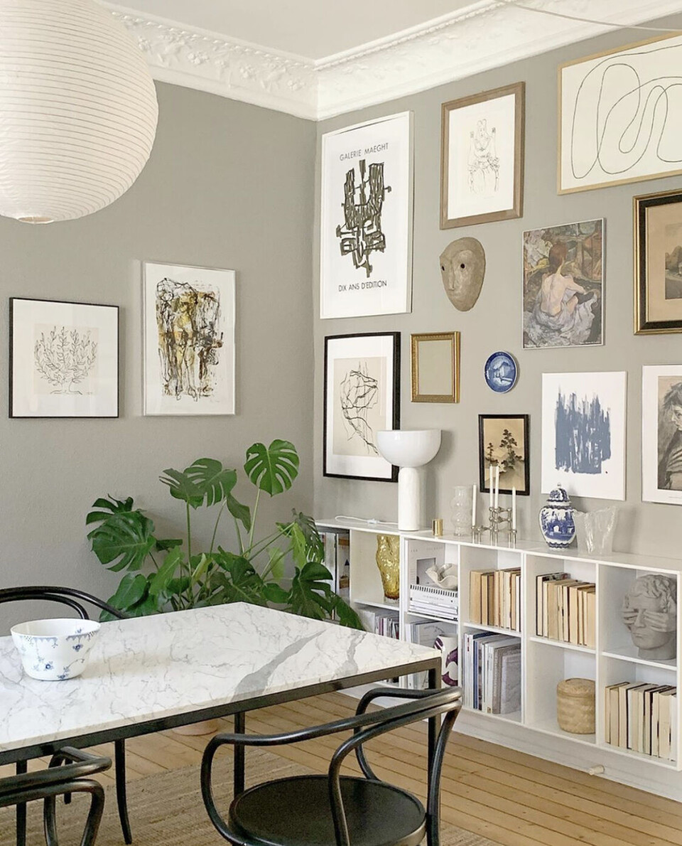 Vi elsker ALT ved denne billedvæg.