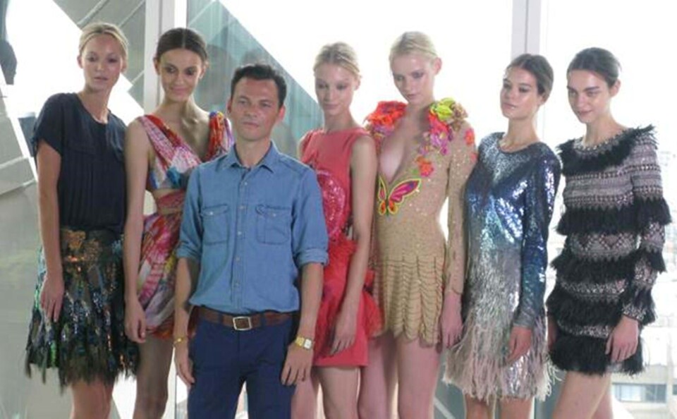 Backstage Matthew Williamson