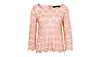 Blonder: Romantisk bluse med blomsterblonder