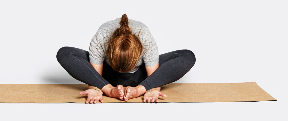 yin yoga butterfly
