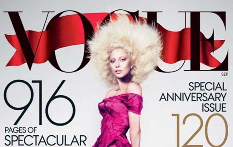 Lady Gaga pryder Vogue i Marc Jacobs