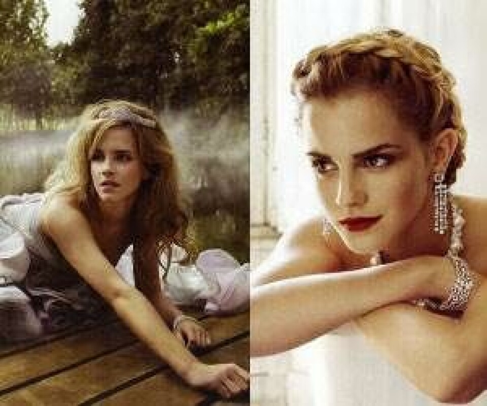 Harry Potter-stjerne i italiensk Vogue