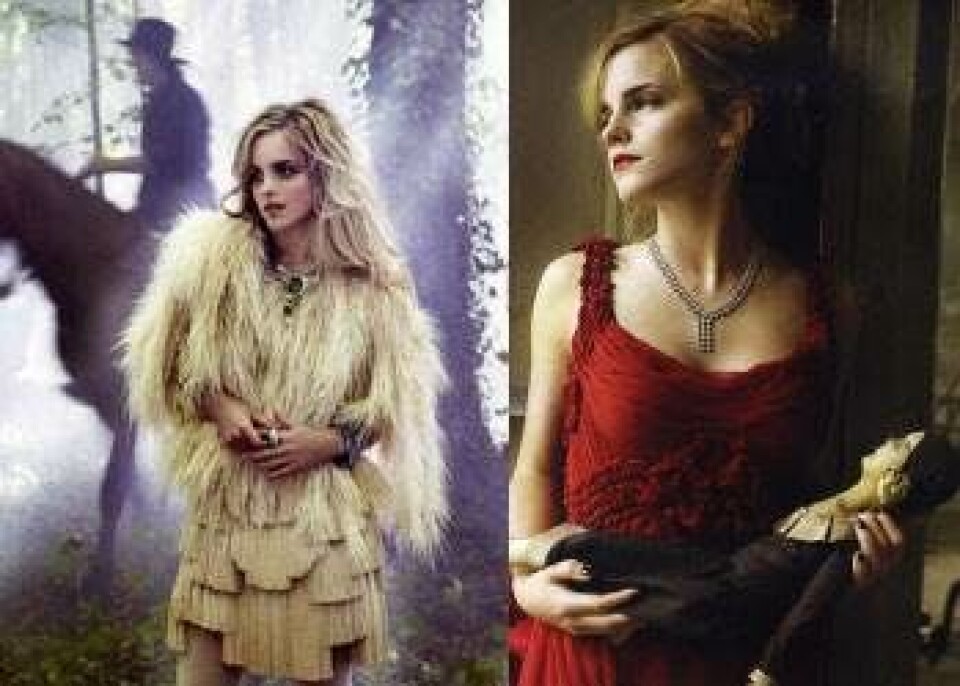 Harry Potter-stjerne i italiensk Vogue