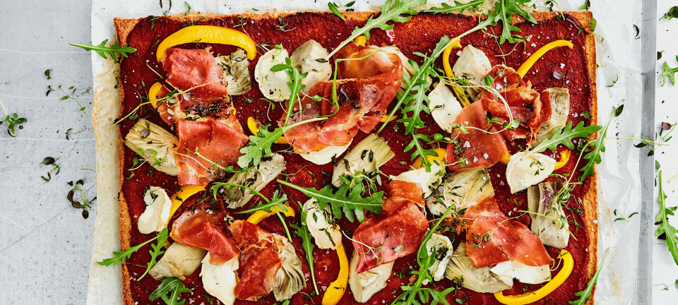 Michelle Kristensens blomkålspizza