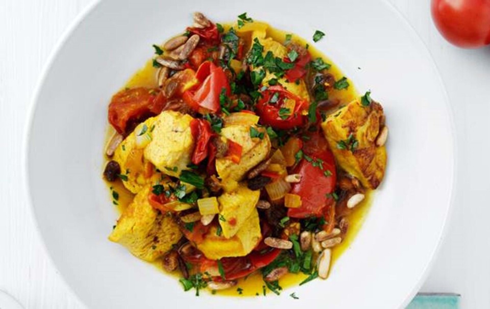 Spansk kyllingegryde