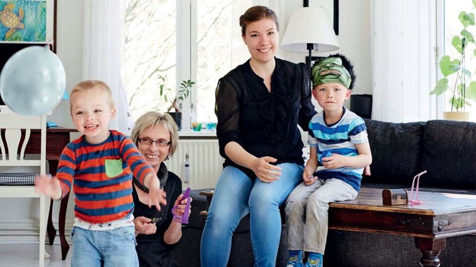 Svigermor og svigerdatter bor i samme opgang