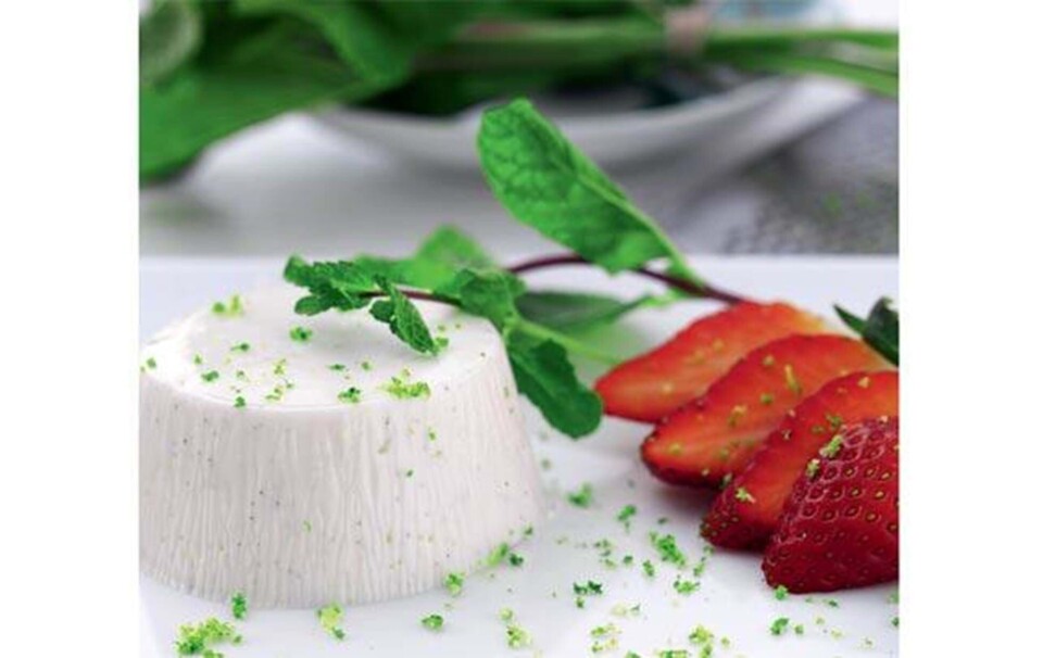 Yoghurt panna cotta