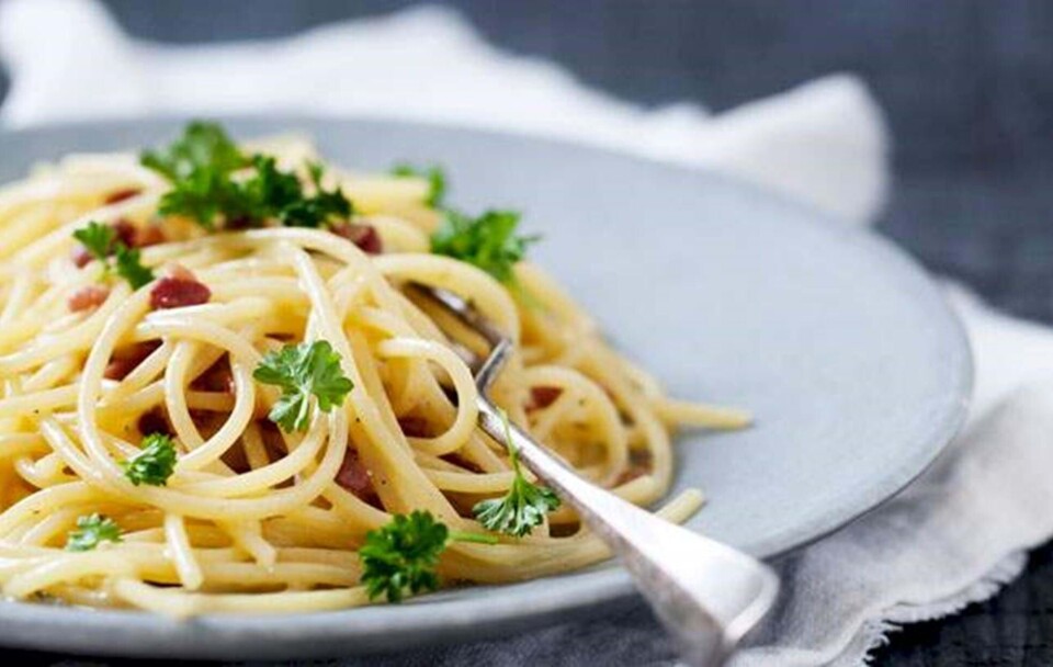 Spaghetti carbonara opskrift