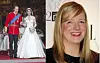 Sarah Burton får kongelig orden for brudekjole