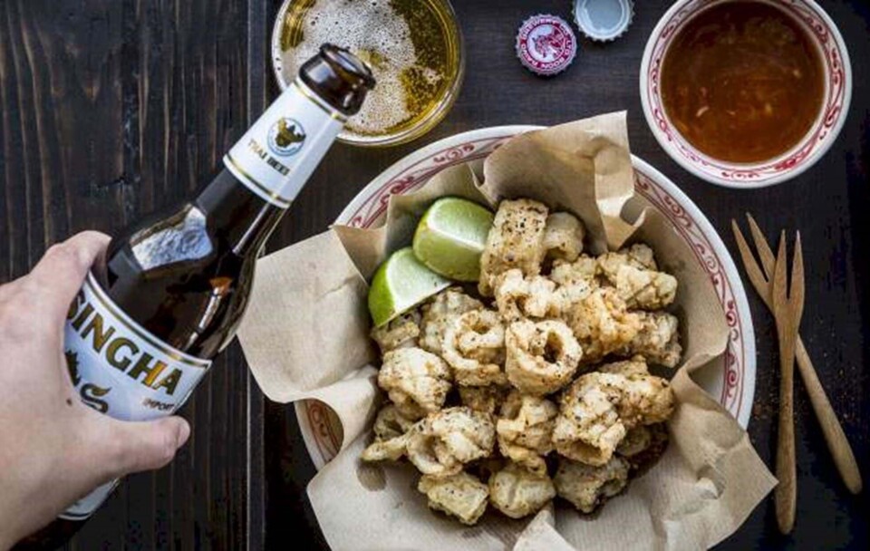 Spicy calamari