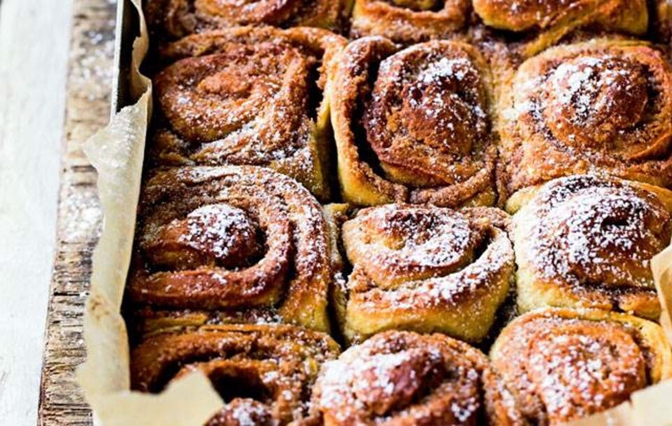 Kanelsnegle i form