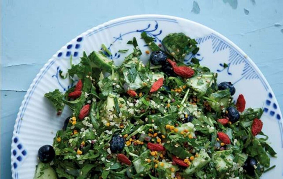 Sådan laver du en grøn superfood-salat