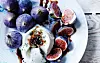 Ricotta med figner, honning og balsamisk eddike