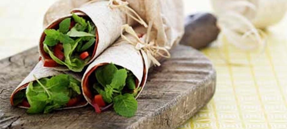 Wraps med chorizopølse