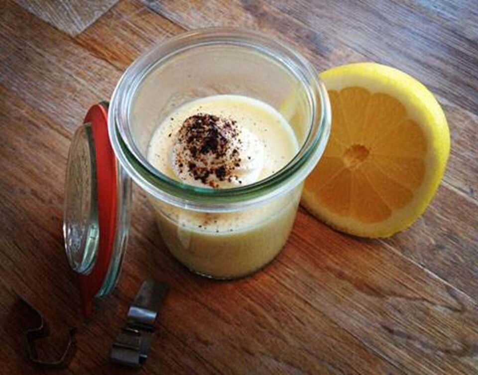Cremet citronfromage fra Hjemmet
