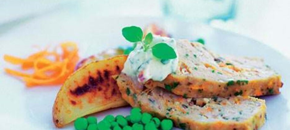 Farsbrød med bearnaisesovs