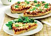 Deep pan pizza med kødsovs