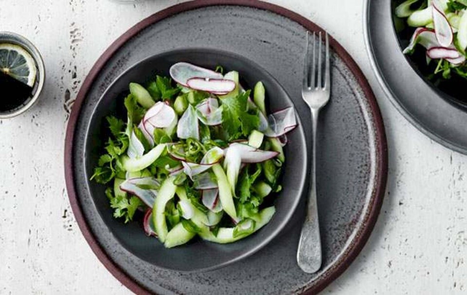 Sprød agurkesalat asian-style