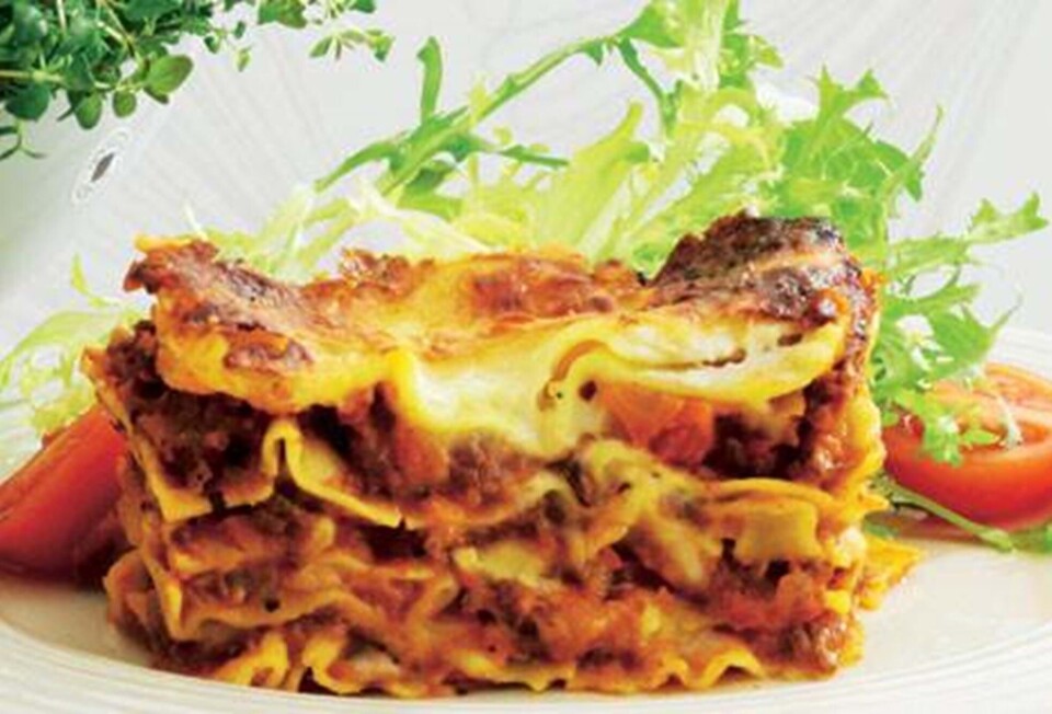 Lækker lasagne