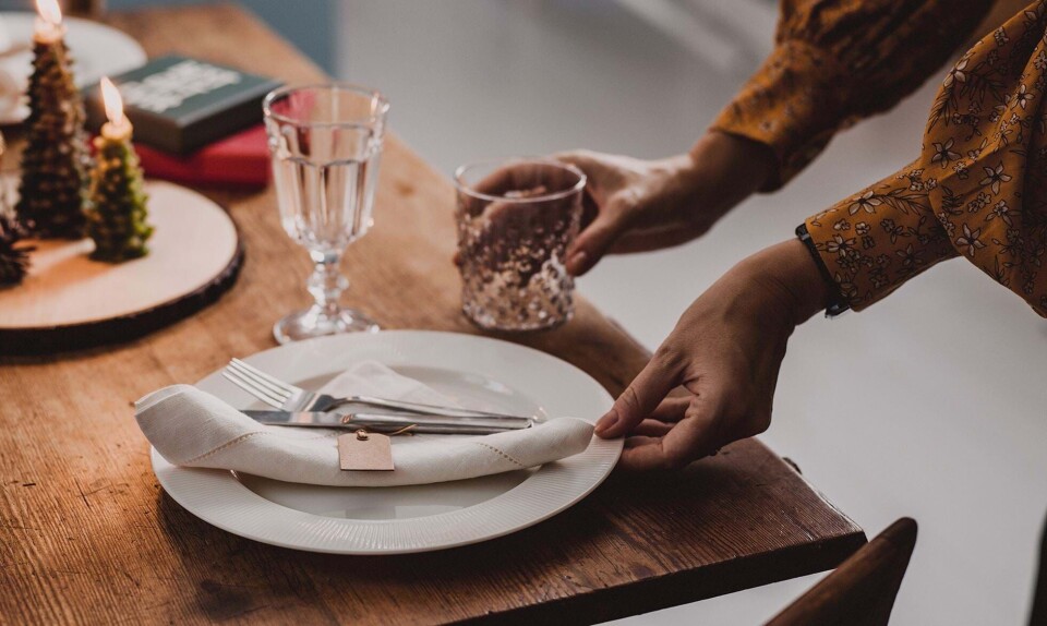 Emma Gad borddækning