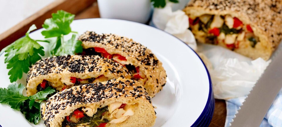 Picnicbrød med kylling