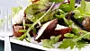 Opskrift på salat med stegte svampe og frisk gedeost