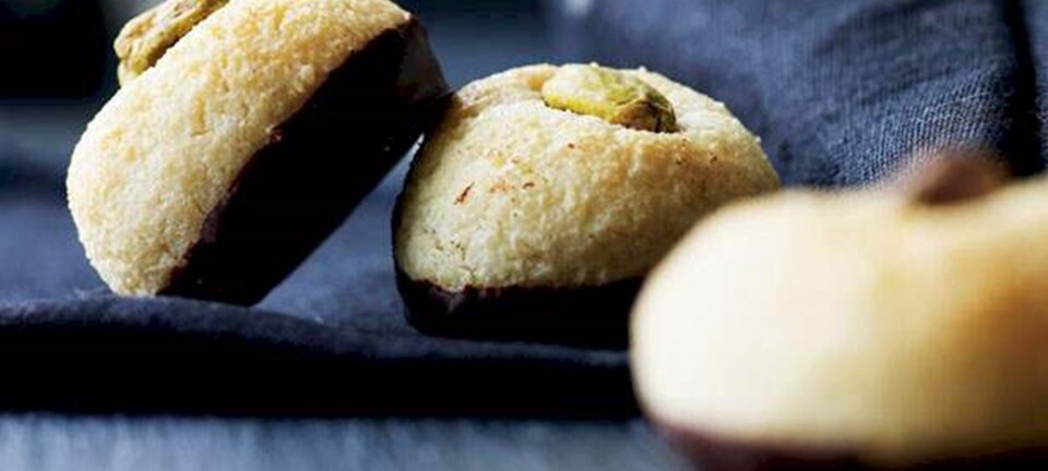 Kransekage med pistacie