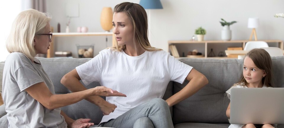 ”Min mor forstår ikke, at det er anderledes at være mor i dag”