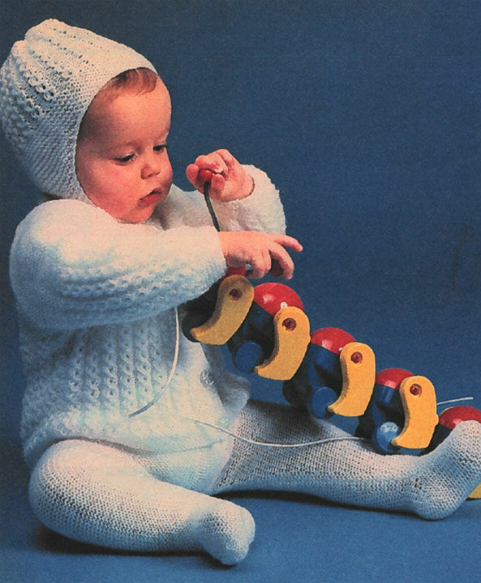 Retro trøje, hue og bukser