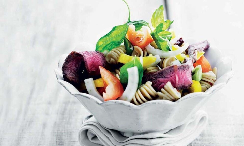 Pastasalat med fennikel