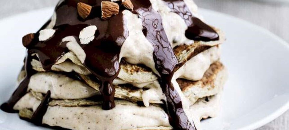 Fiberpandekager med snickers-is