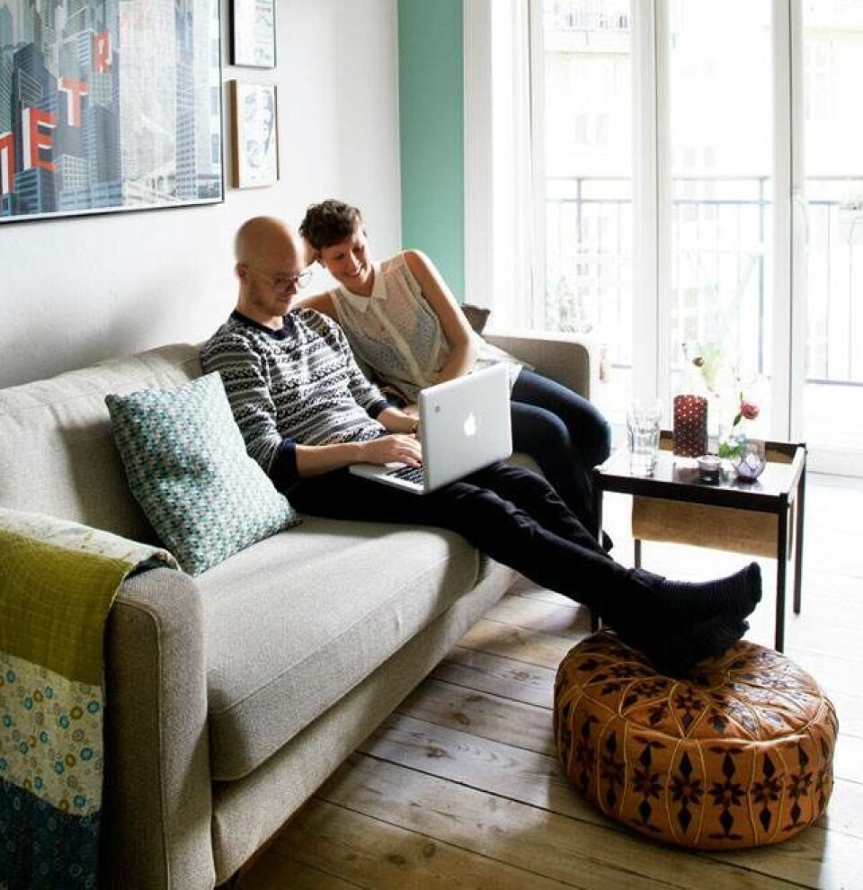 Lille lejlighed: Grøn oase på 50 kvadratmeter