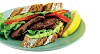 Sandwich med bøf og avocado opskrift - Hjemmet