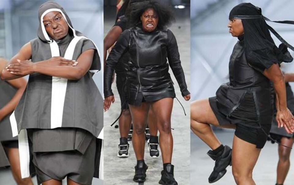 Rick Owens vælter catwalken i Paris