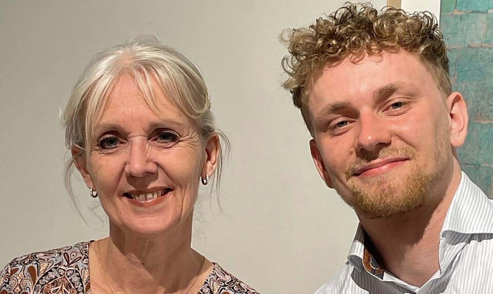 Maria Breitenstein og søn Joachim