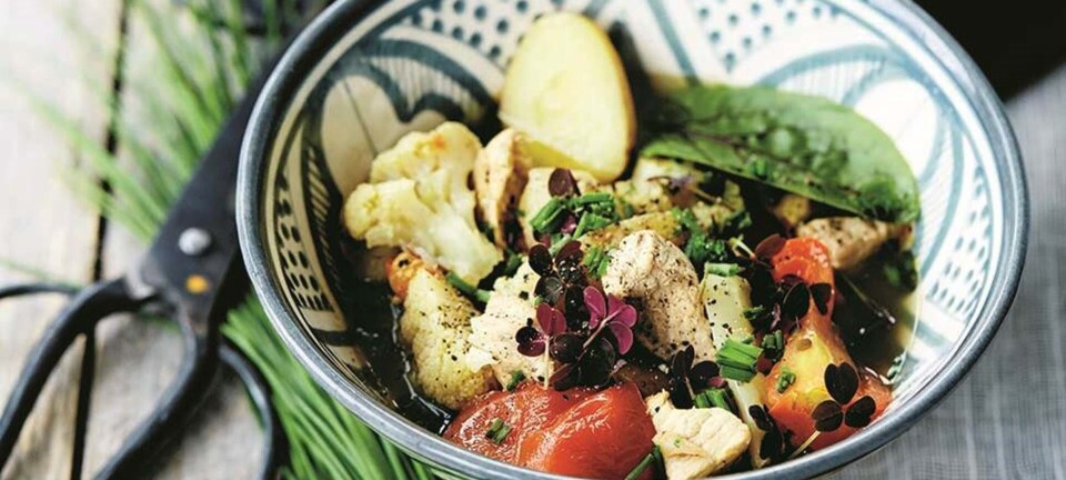 Hot one-pot med svinekød