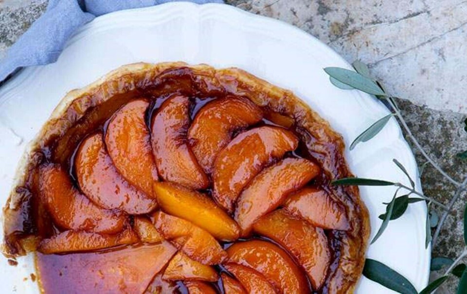 Tærte tatin med mango