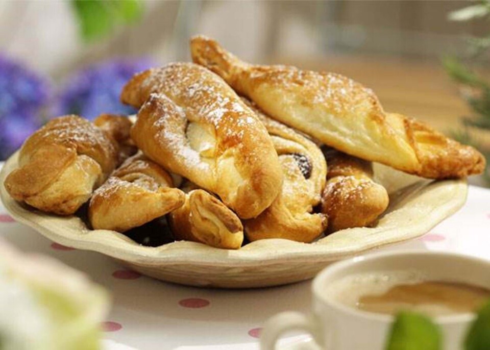 Chokoladecroissanter med nutella Chokoladecroissanter med nutella