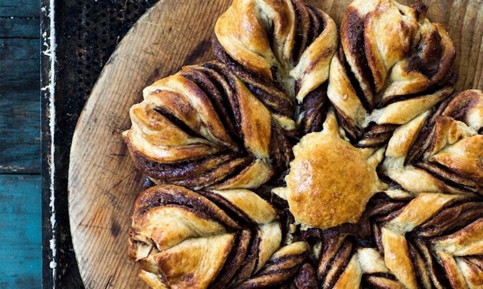 Stjernebrød, nutella