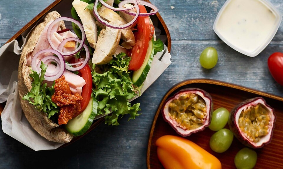 Sense opskrift frokost: Pitabrød med fyld