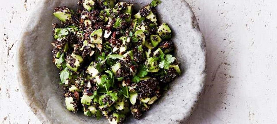 Avocadosalat med quinoa