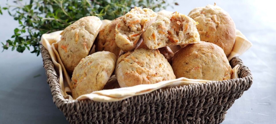 Sådan bager du lækre gulerodsboller på 35 minutter