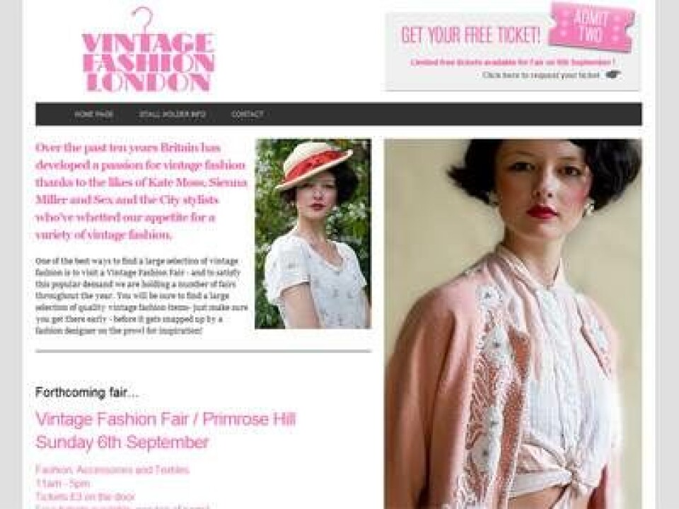 Fantastisk vintage shopping i London