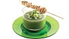 Melon-agurke gaspacho