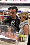 Jennifer Aniston og Justin Theroux i London